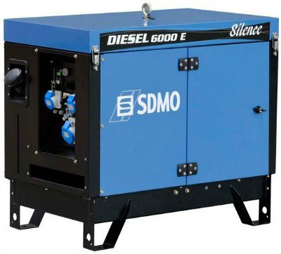 ����������� ������ ��������� SDMO DIESEL 6000 E AVR SILENCE