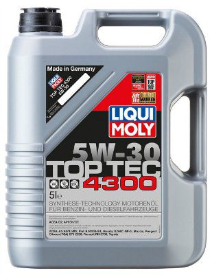 ��-������������� �������� ����� LIQUI MOLY - Top Tec 4300 5W-30 5 �. 8031