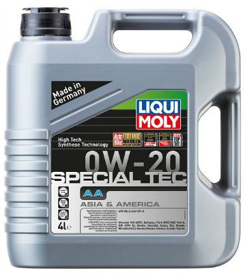 ��-������������� �������� ����� LIQUI MOLY - Special Tec AA 0W-20  4 �. 8066
