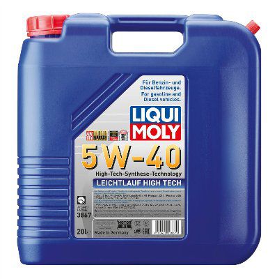 ��-������������� �������� ����� LIQUI MOLY - Leichtlauf High Tech 5W-40 20 �. 3867