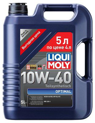 ����������������� �������� ����� LIQUI MOLY - Optimal 10W-40 5 �. 2287