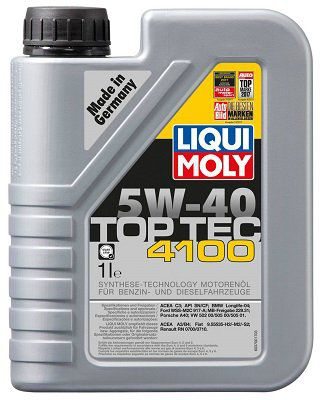 ��-������������� �������� ����� LIQUI MOLY - Top Tec 4100 5W-40 1 �. 7500