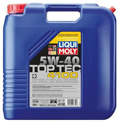 ��-������������� �������� ����� LIQUI MOLY - Top Tec 4100 5W-40 20 �. 3702