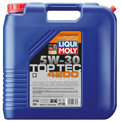 ��-������������� �������� ����� LIQUI MOLY - Top Tec 4200 5W-30 20 �. 3708