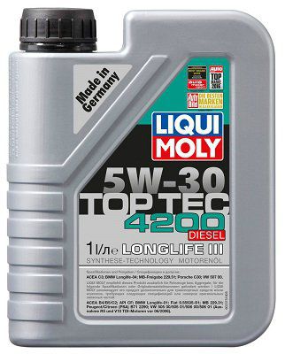 -   LIQUI MOLY - Top Tec 4200 Diesel 5W-30 1 . 2375