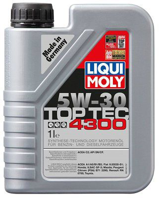 ��-������������� �������� ����� LIQUI MOLY - Top Tec 4300 5W-30 1 �. 8030