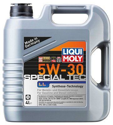 ��-������������� �������� ����� LIQUI MOLY - Special Tec LL 5W-30  4 �. 7654