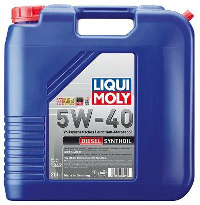 ������������� �������� ����� LIQUI MOLY - Diesel Synthoil 5W-40 20 �. 1342