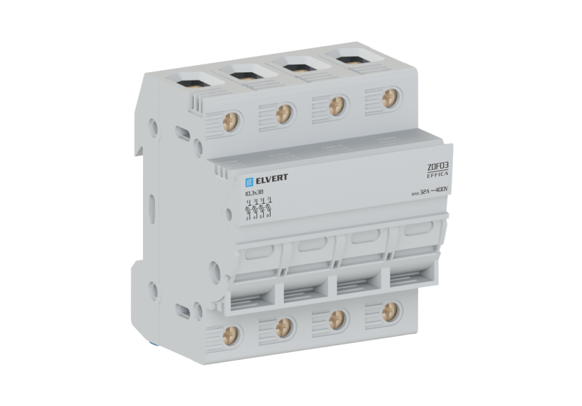 ������������� ZDF03 4P (10,3x38) ELVERT (����������� ������ 10 ��.)