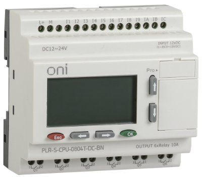 ���������� ���� PLR-S. CPU0804(T) 24� DC � ������� ( PLR-S-CPU-0804T-DC-BN )