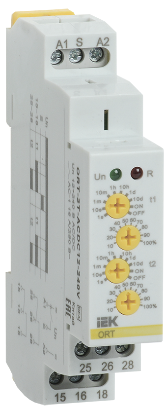 ���� ������� ORT 2 ����. 2 ���. 12-240 � AC/DC ( ORT-2T-ACDC12-240V )  (����������� ������ 2 ��.)