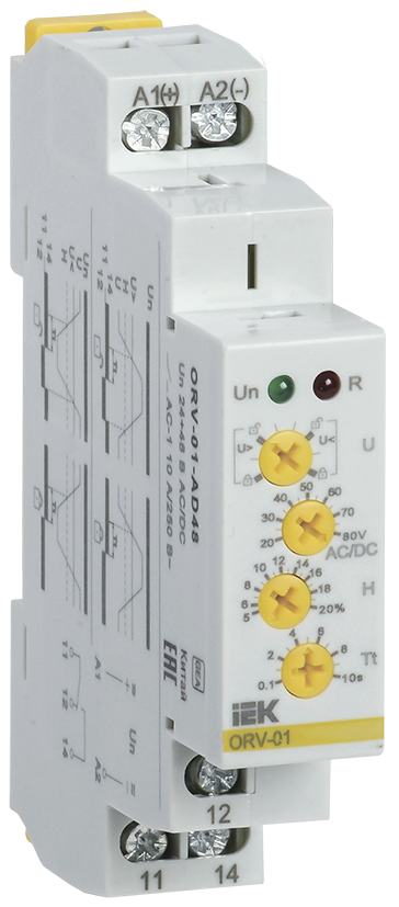 ���� ���������� ORV. 1� 24-48 � AC/DC ( ORV-01-AD48 ) ����������� ������ 3 ��.