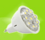 ������������ ����� MR16 12V 8mm 14LED WHITE (�����)