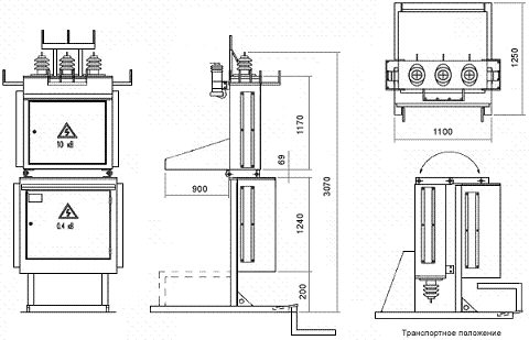 ���������������� ���������� ����-100/10(6)/0,4