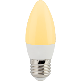 [C7LG60ELC] Ecola candle   LED  6,0W 220V E27 ���������� ����� (��������) 101x37