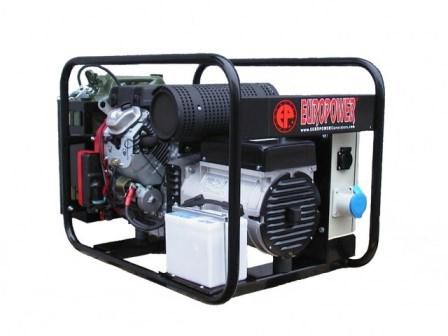 EUROPOWER EP10000E ����������� �������������� � ����������������, ���������� 4-� ������� ���������� Honda ����� GX ���������� ����������. ����������� �������� 9,0 ���.