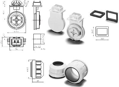 ������ G13 ������������������� � ����� �������� ��� �������������� ���� T8, IP65/67, ���� ����� ��� �����. Vossloh Schwabe, ��������. ������: ������ 84172 107958/108666, ������ ��������� 84122 103710/103709, ��������� 98004 108267