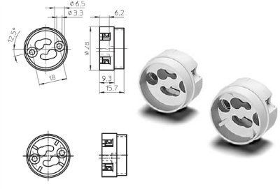 ������ 31000 108979 ��� ���������� ���� ����������� GU10/GZ10. Vossloh-Schwabe.
