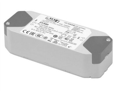 ������� (���� �������) 122290 ECO 15/350 ����������������� �� ���� 350mA, 32-42V (out DC); 11-15W ��� LED (������������) ������������, 115*45*29mm, IP20. TCI