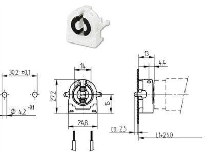������ G13 �������� 26.422.1013.50 ������� 13mm ��� �������������� ���� �8 � �12. BJB, ��������. �������: Vossloh Schwabe 47105 101685/509152, 49105 537166, LST 15.531, Stucchi 347/FAU