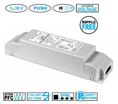 ������� (���� �������/ ���������) 122730 DC 120W 24V VSTR ����������� �� 1-10V, PUSH ��� ������� �������������� ����������, ����������������� �� ���������� 24V ��� LED (������������) RGB ����. TCI, ������