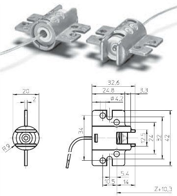 ������ R7s 30023 100616 ������������� � ������� ��� ���������, ������ 300mm. Vossloh-Schwabe, ��������. ���� � ������������