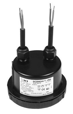 ������� (���� �������) 122717RES DC17W700mA TU - IP68 ��� LED (������������) ������������ ����������������� �� ���� 700mA, 2,6-24,5V (out DC), max 17W, ����������� IP68, D*H: 105*74mm. TCI, ������