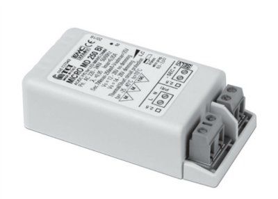 ������� (���� �������) 127107 MICRO MD 180 BI ����������� �� IGBT-TRIAC (������� ��������) ����������������� �� ���� 180mA, 25-36V (out DC), 4,5-6,5W ��� LED (������������) ������������, 83*38*21mm. TCI, ������