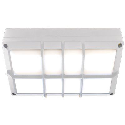 ���������� ��������� IP65 ������� Ecola GX53 LED B4158S, ������������� � �������� ����������� 2�GX53, �����, 215x135x65 �� FW53RSECS